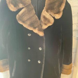 Bogazia large faux fur coat